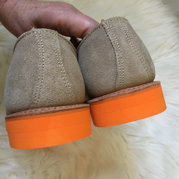 walk-over suede leather lace-up shoes - Picture 7 of 8